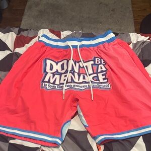 Vibrant Graphic Athletic Shorts